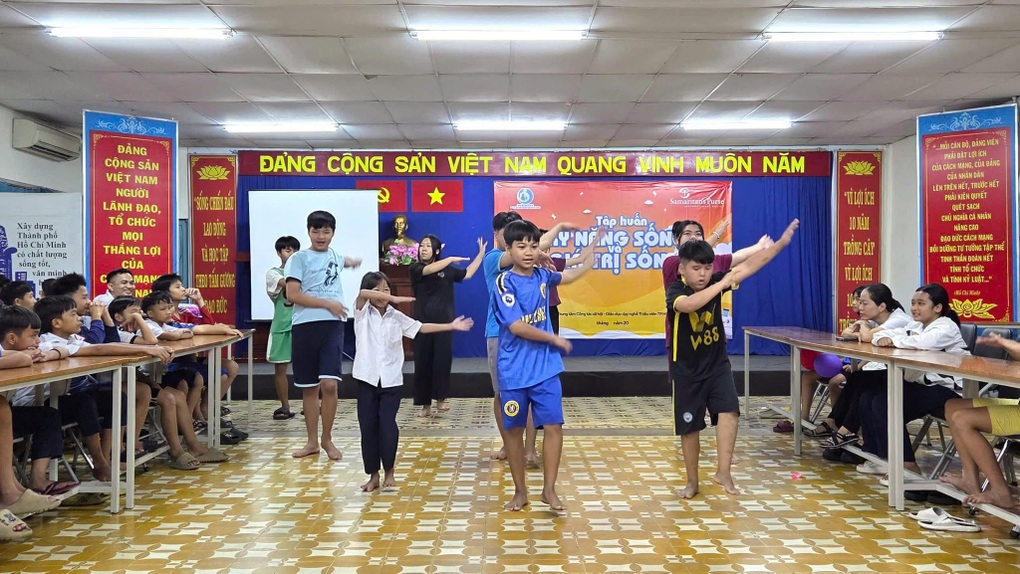 Nhiều hoạt động ý nghĩa cho trẻ em ở các cơ sở trợ giúp xã hội tại TPHCM - 1