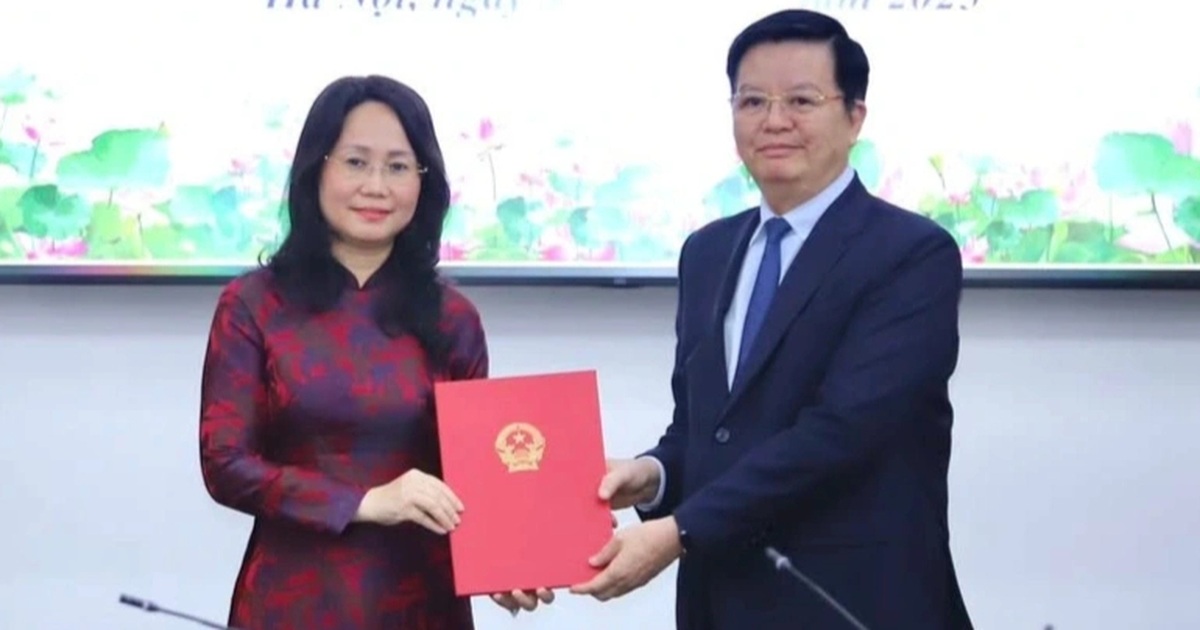 Bà Lâm Thị Phương Thanh làm Thứ trưởng Thường trực Bộ VH-TT&DL