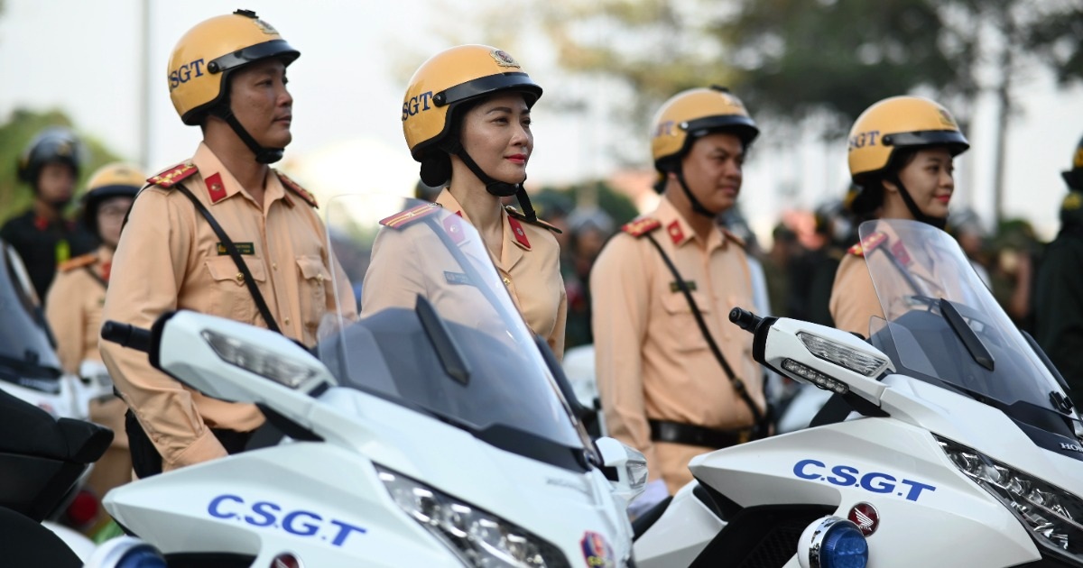 CSGT TPHCM trực chiến 100% quân số, đảm bảo giao thông đêm Giáng sinh