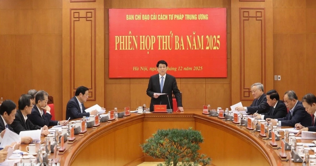 Chủ tịch nước: Đổi mới công tác xây dựng, thi hành pháp luật trong giai đoạn mới