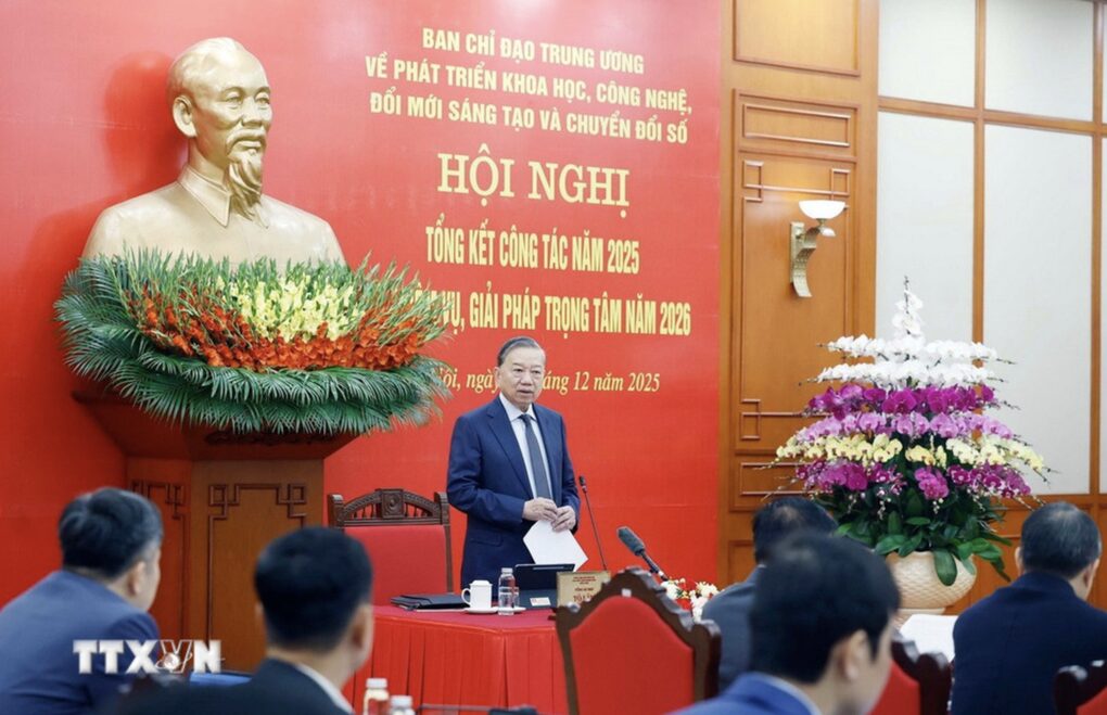 Tổng Bí thư Tô Lâm: Năm 2026 phải hành động đột phá về KHCN và chuyển đổi số - 2