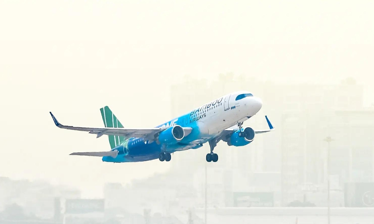 Bamboo Airways thêm tàu bay đầu tiên sau khi về với FLC