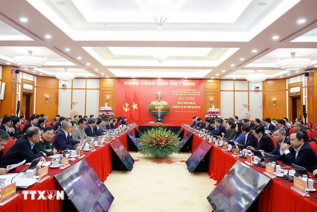 Ban Chỉ đạo Trung ương về phát triển khoa học - công nghệ, chuyển đổi số triển khai nhiệm vụ - 4