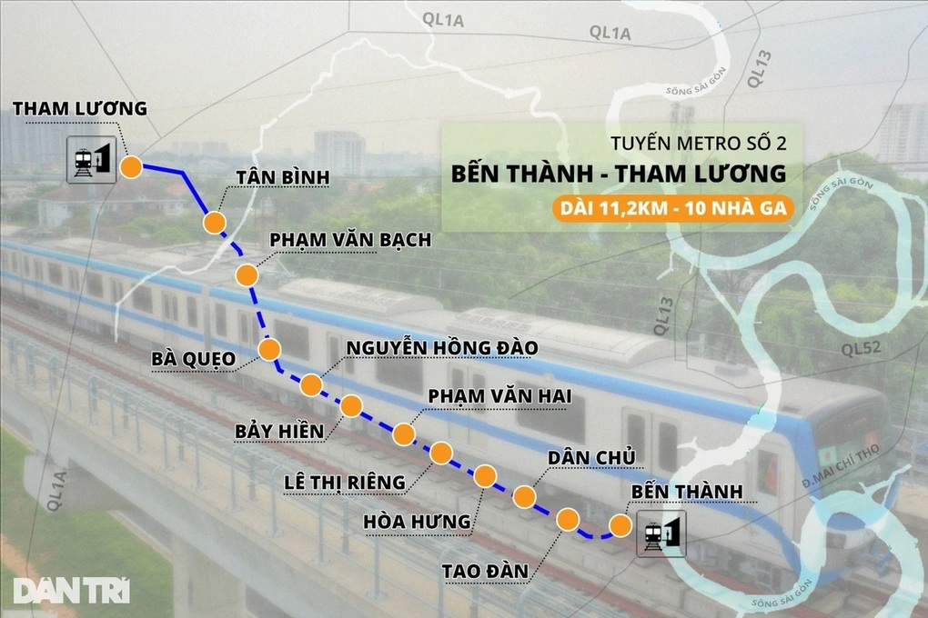 Metro Bến Thành - Tham Lương được kéo dài hơn 200m, điều chỉnh thiết kế ga - 2