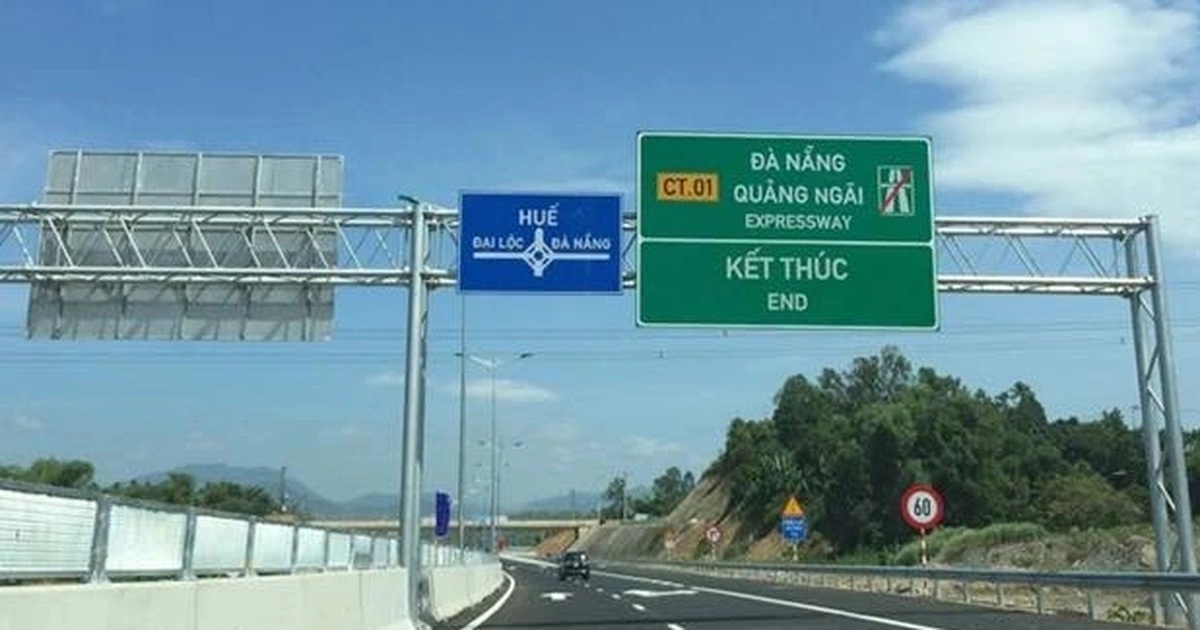 Cục CSGT: Các tài xế không thể dừng nghỉ trên cao tốc Đà Nẵng – Quảng Ngãi