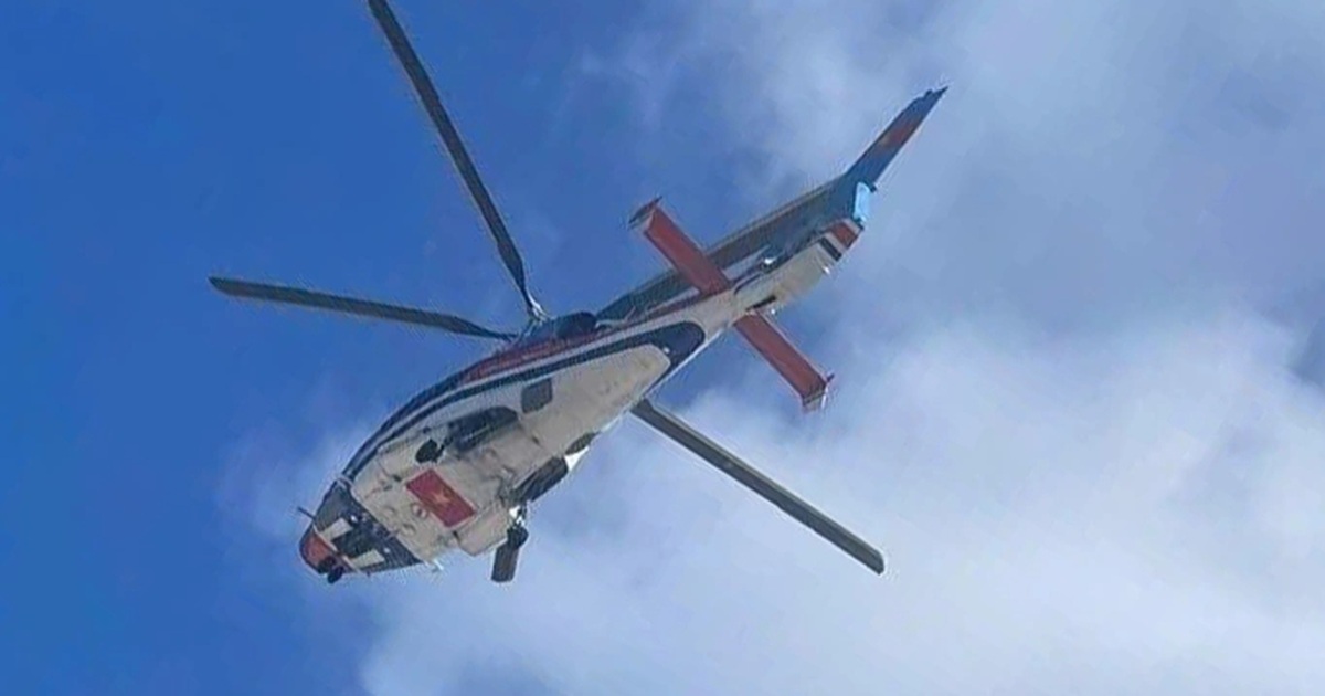 Người dân Phú Quý thuê trực thăng vào đất liền cấp cứu