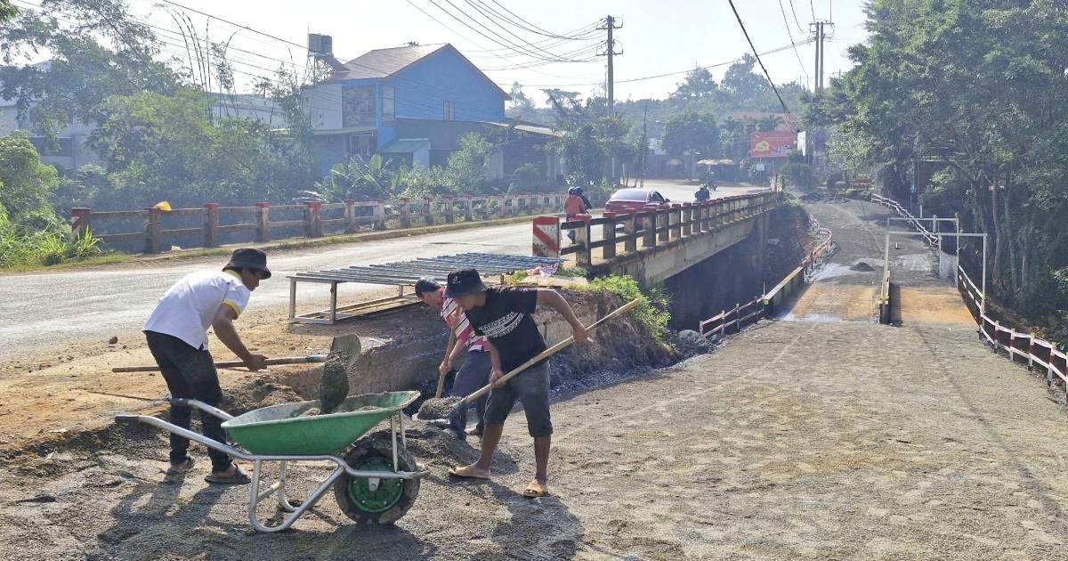 Đóng cầu Đại Bình ở Lâm Đồng vì nhiều hạng mục xuống cấp