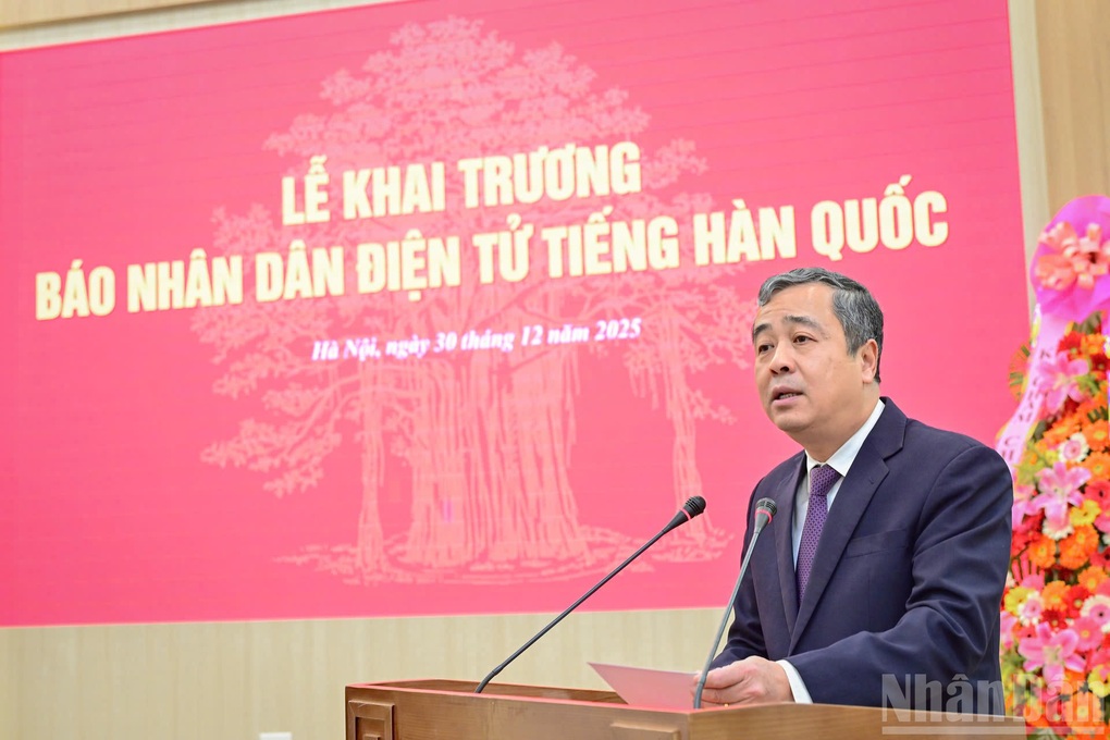 Chính thức khai trương Báo Nhân Dân điện tử tiếng Hàn Quốc - 2