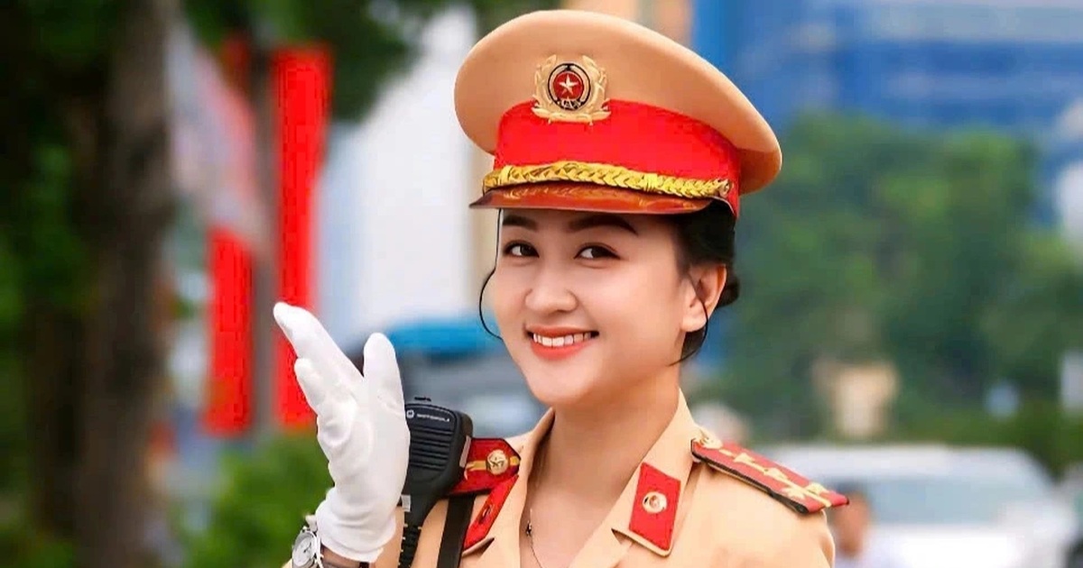 Nữ Đại úy chia sẻ cảm xúc về cuộc thi “80 năm lực lượng CSGT”