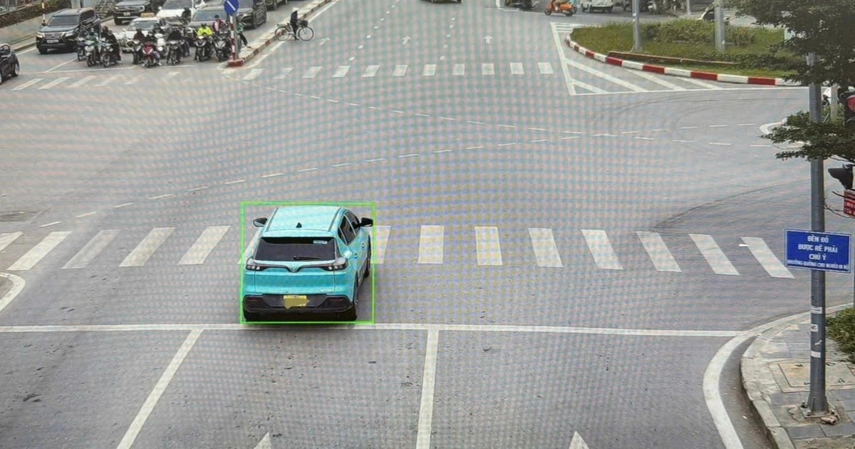 Gần 760 trường hợp vi phạm giao thông bị camera AI ở Hà Nội phát hiện