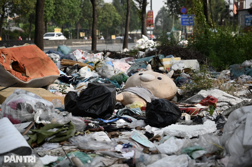 Bãi rác tự phát bốc mùi nồng nặc ven đại lộ Phạm Văn Đồng ở TPHCM - 2