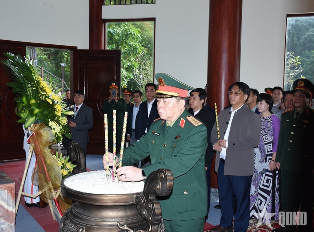 Đại tướng Nguyễn Trọng Nghĩa chủ trì các hoạt động tri ân tại Cao Bằng - 2