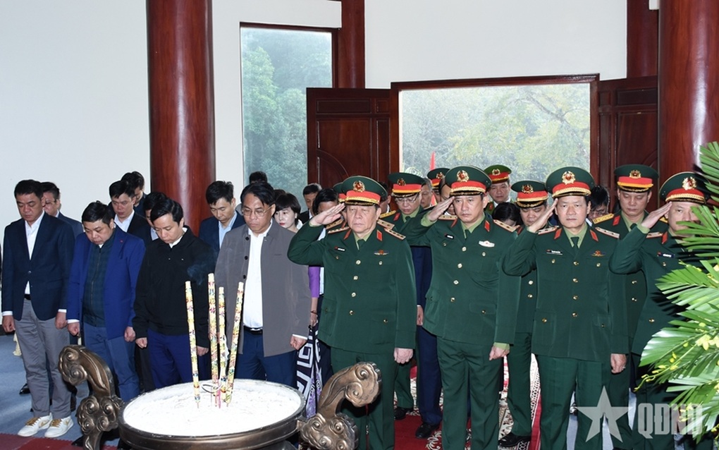 Đại tướng Nguyễn Trọng Nghĩa chủ trì các hoạt động tri ân tại Cao Bằng - 1