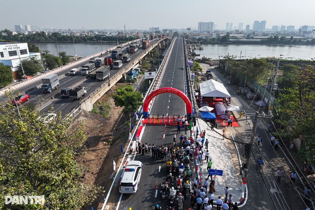 Thông xe cầu Bình Phước 1, gỡ nút thắt cuối cùng trên sông Sài Gòn - 1