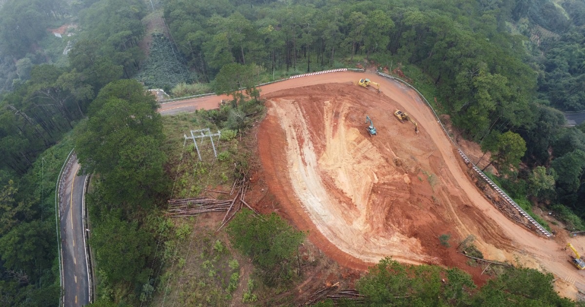 Thông xe trên đèo nối Đà Lạt – Khánh Hòa sau hơn 1 tháng tê liệt