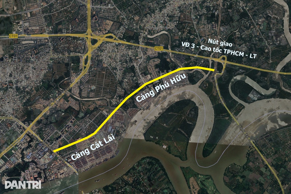 Mở đường nối cụm cảng Cát Lái với Vành đai 3 TPHCM - 1
