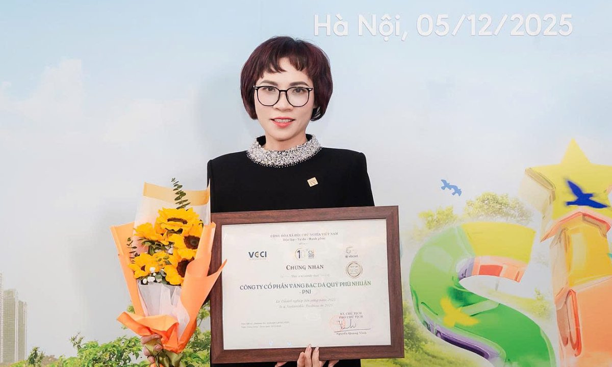 Chiến lược bền vững giúp PNJ nhận giải ‘Ngôi sao CSI’