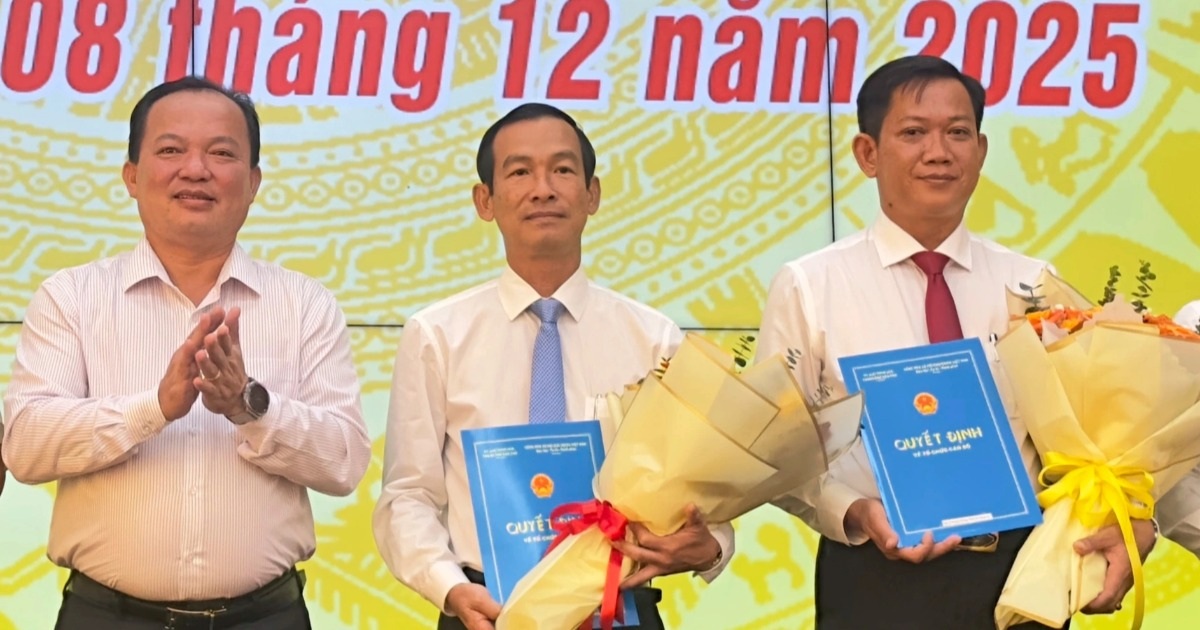 Cần Thơ bổ nhiệm, trao quyết định nhiều nhân sự chủ chốt
