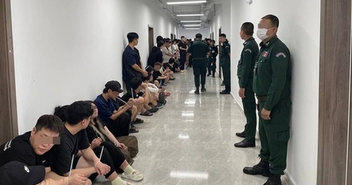 Hàn Quốc – Campuchia phối hợp đột kích trung tâm lừa đảo, bắt 51 nghi phạm