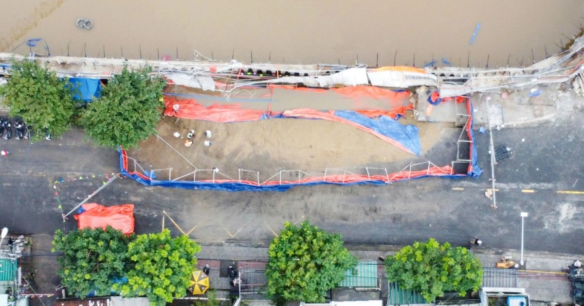 Thông tin mới về hố sâu “nuốt chửng” nhiều ô tô ở Đà Nẵng