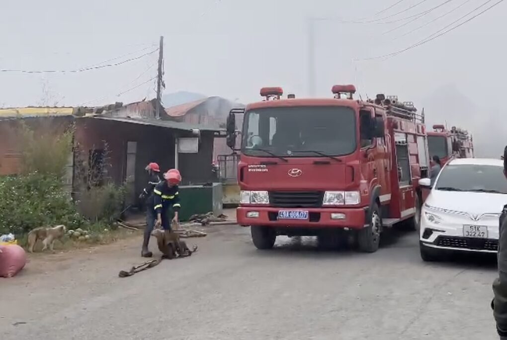 Cháy kho chứa hàng của công ty sản xuất cà phê ở Đà Lạt - 2