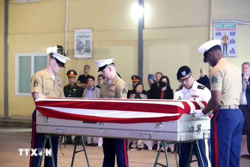 Hồi hương hài cốt quân nhân Mỹ mất tích trong chiến tranh tại Việt Nam - 1 Hồi hương hài cốt quân nhân Mỹ mất tích trong chiến tranh tại Việt Nam - 1