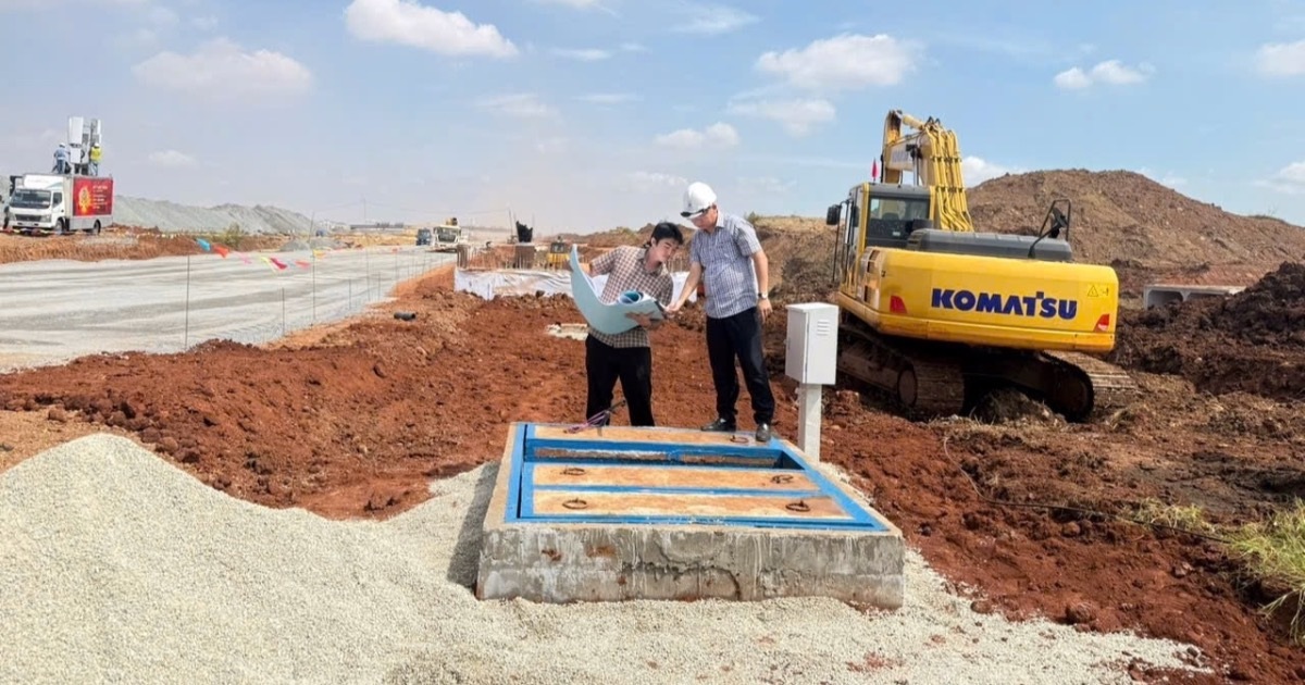 Chính thức có nước sạch sinh hoạt cho khu vực sân bay Long Thành