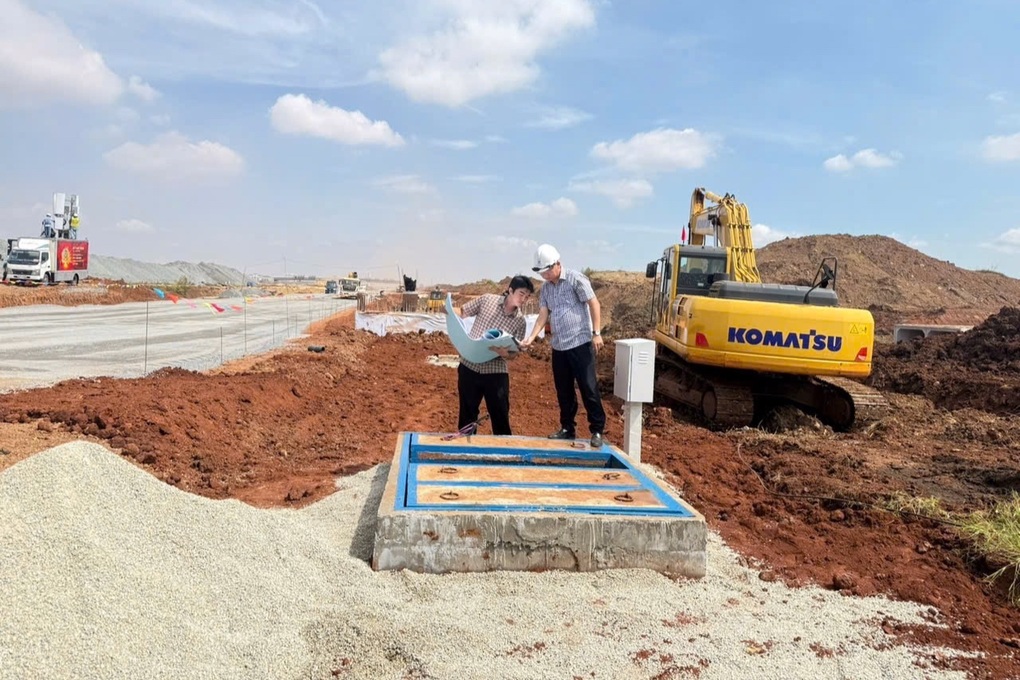 Chính thức có nước sạch sinh hoạt cho khu vực sân bay Long Thành - 1