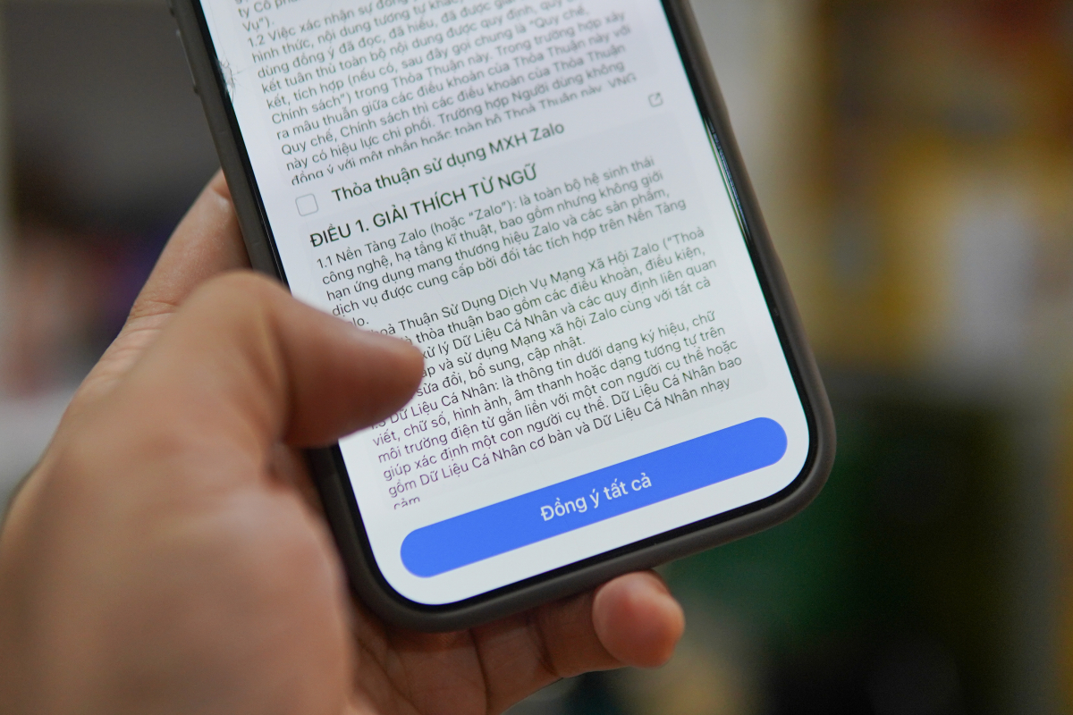 Yêu cầu Zalo điều chỉnh thỏa thuận, không buộc người dùng ‘phải đồng ý’