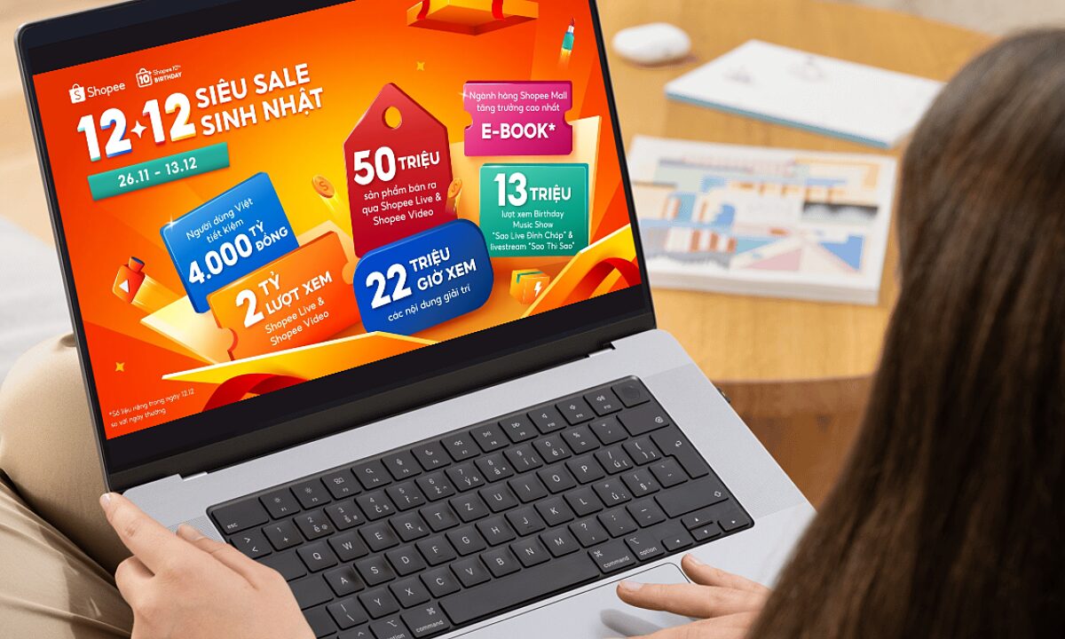 Shopee Live, Shopee Video thúc đẩy doanh số dịp 12/12