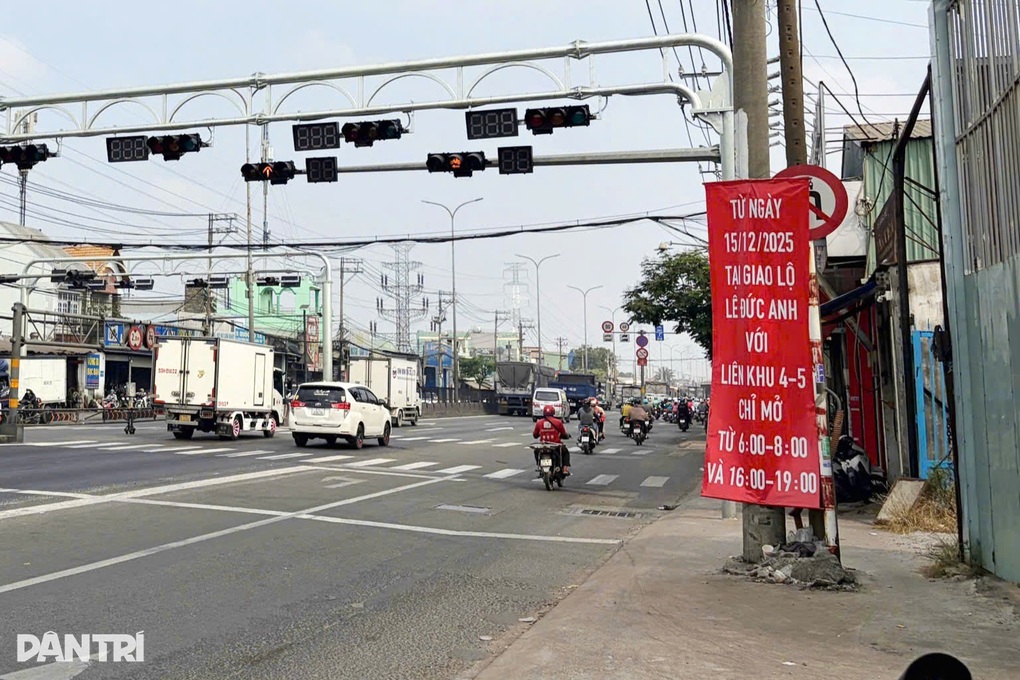 Nới rộng khung giờ mở giao lộ ở TPHCM - 1