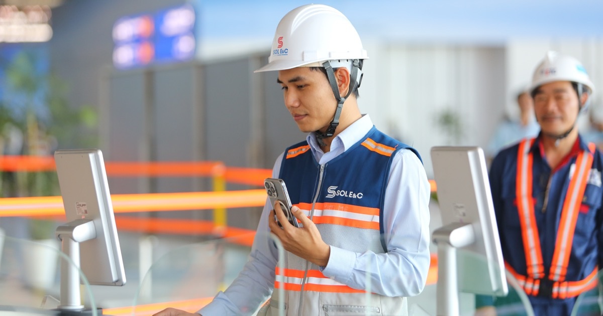 Dàn công nghệ hiện đại bên trong nhà ga hành khách sân bay Long Thành