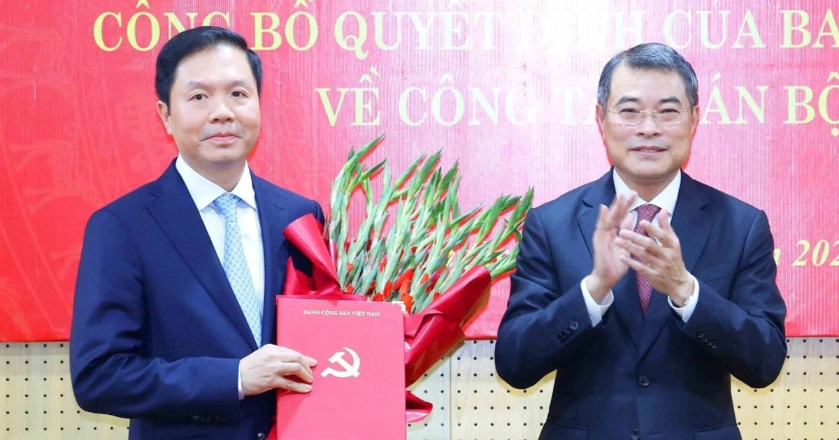 Điều động ông Trịnh Mạnh Linh làm Phó trưởng Ban Tổ chức Trung ương