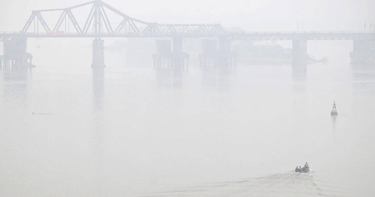 Ô nhiễm không khí ở Hà Nội cảnh báo đỏ