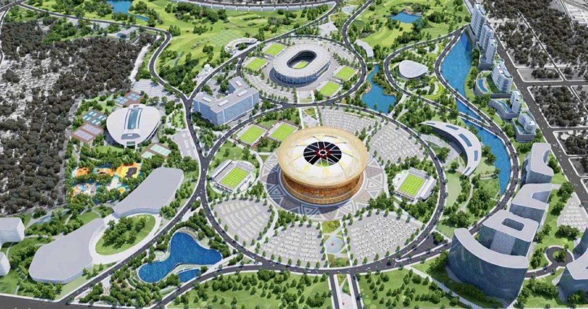 Siêu dự án 925.000 tỷ đồng ở Hà Nội có sân vận động đẳng cấp quốc tế