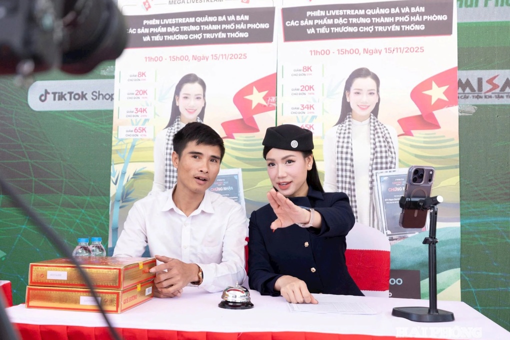 Hợp tác xã ở Hải Phòng livestream bán nông sản - 2 Hợp tác xã ở Hải Phòng livestream bán nông sản - 2