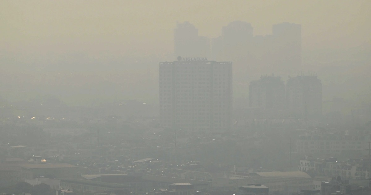 Sáng nay không khí Hà Nội ở ngưỡng tím, không tốt cho sức khỏe