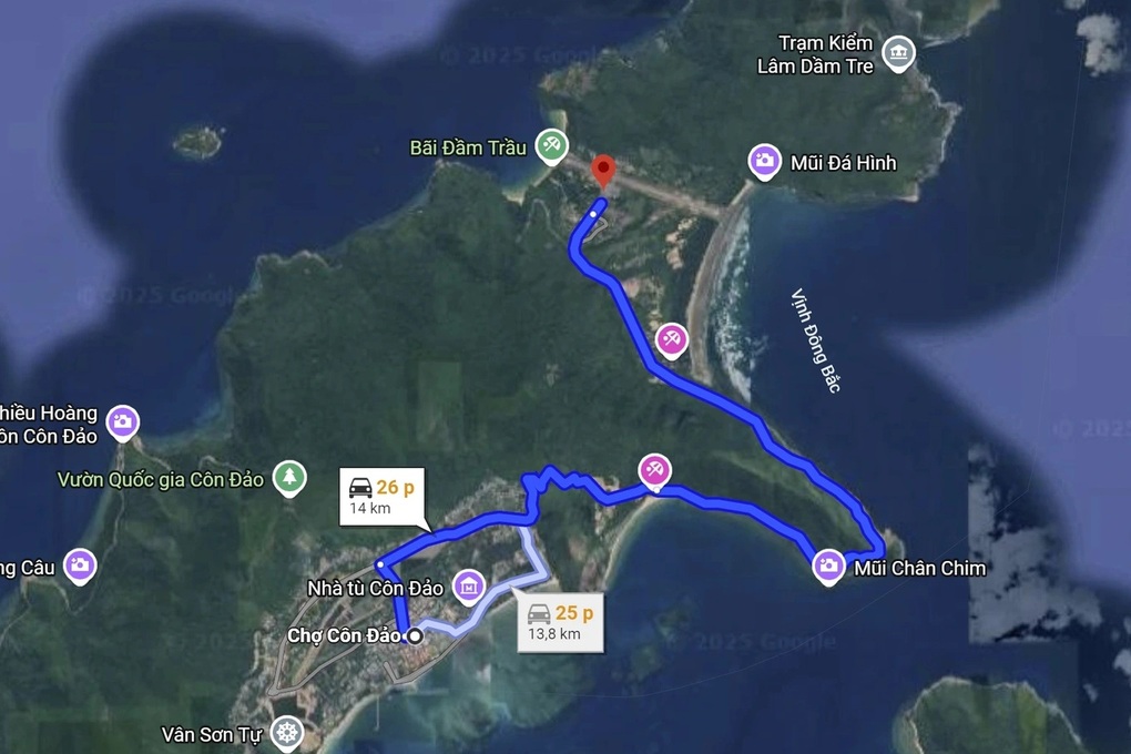 Tuyến xe buýt đầu tiên tại Côn Đảo có giá vé cao nhất 40.000 đồng/lượt - 2