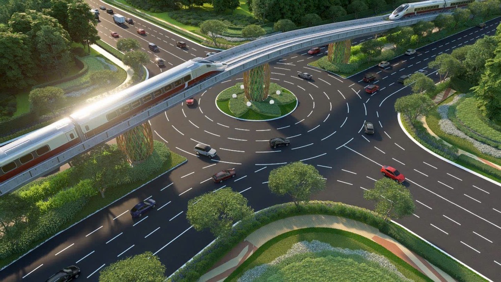 Hình hài tuyến tàu điện đô thị LRT đầu tiên ở Việt Nam - 2