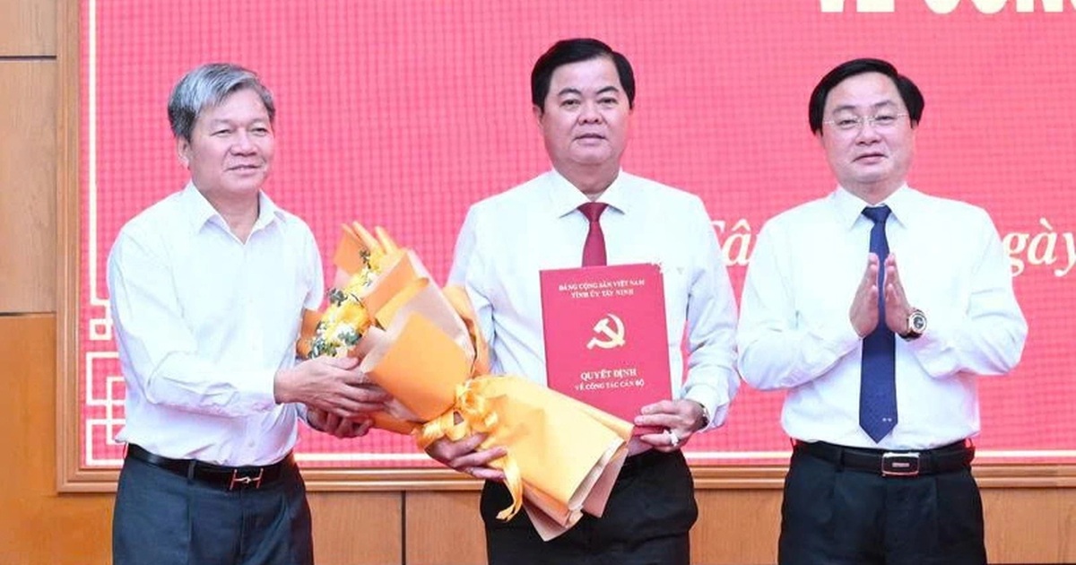 Ông Bùi Văn Nở giữ chức Chủ nhiệm Ủy ban Kiểm tra Tỉnh ủy Tây Ninh