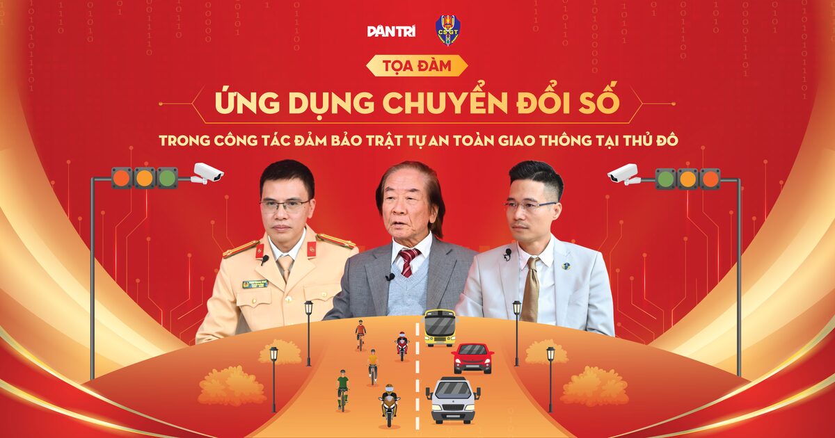 Ứng dụng chuyển đổi số trong đảm bảo trật tự, an toàn giao thông tại thủ đô