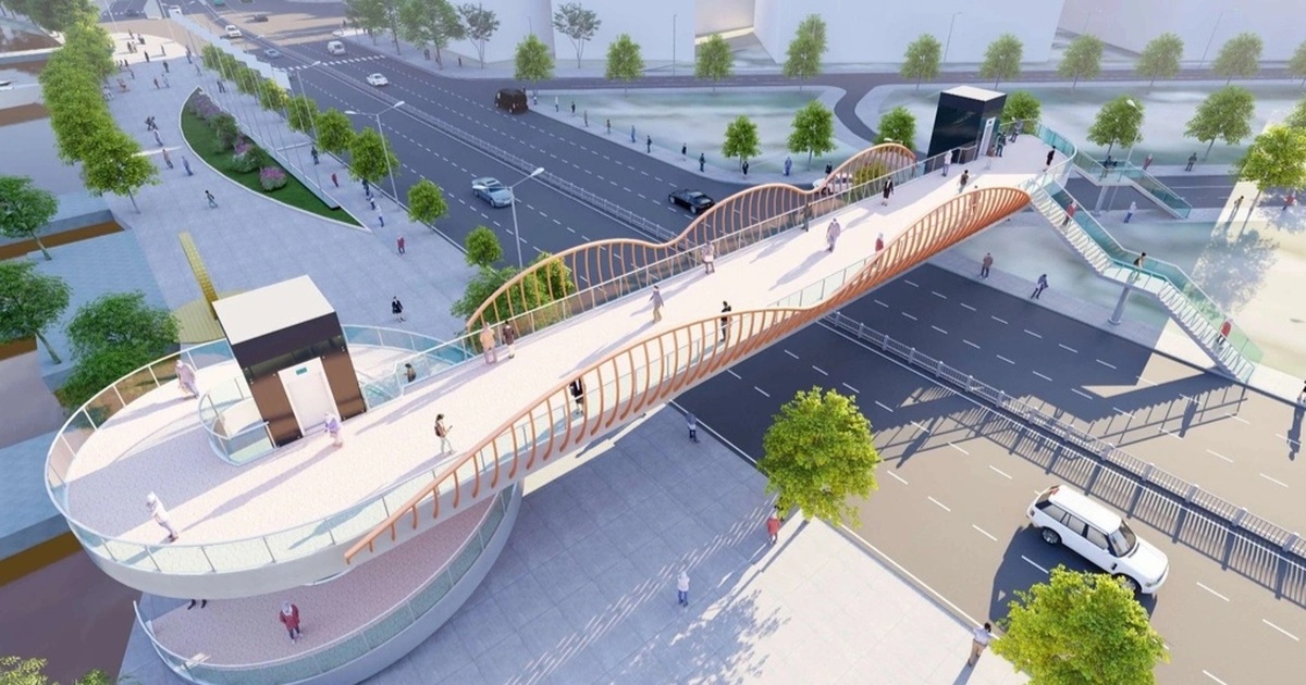 TPHCM chấp thuận xây 2 cầu bộ hành vượt đường Tôn Đức Thắng