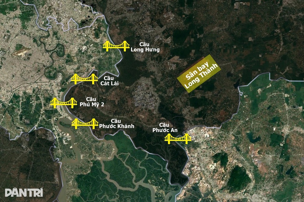 Cầu Đồng Nai 2 được kỳ vọng tăng động lực cho cảng biển, sân bay Long Thành - 2 Cầu Đồng Nai 2 được kỳ vọng tăng động lực cho cảng biển, sân bay Long Thành - 2