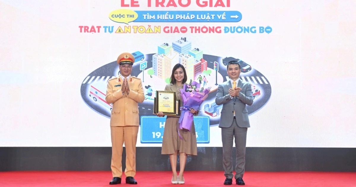 95 thí sinh xuất sắc đạt giải tại 2 cuộc thi tìm hiểu về giao thông