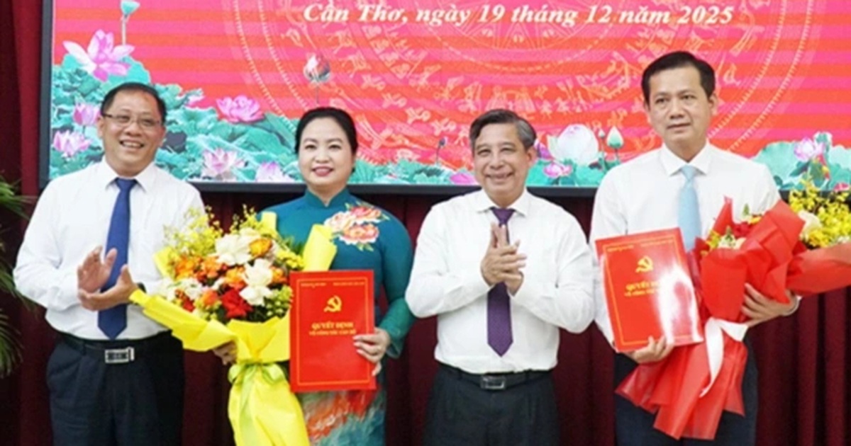 Cần Thơ có tân Chủ nhiệm Ủy ban Kiểm tra và Giám đốc Sở Nội vụ