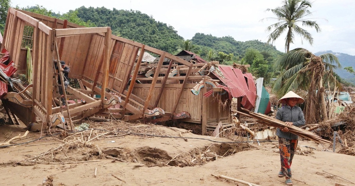 “Lũ quét trôi luôn cả làng, nhưng không thiệt hại về người”