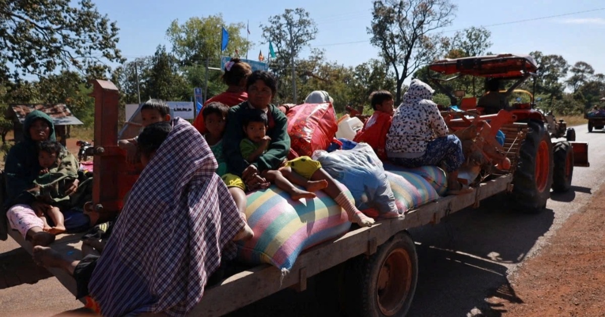 Người Việt ở vùng giao tranh Campuchia – Thái Lan đã được sơ tán an toàn