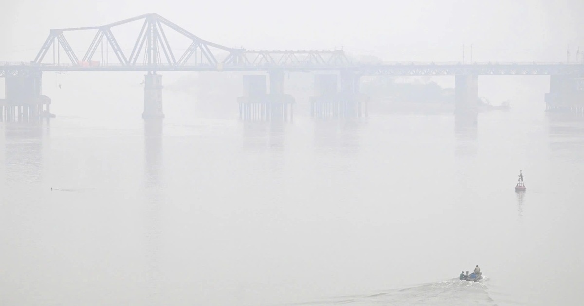 Miền Bắc trời rét, sáng sớm có sương mù