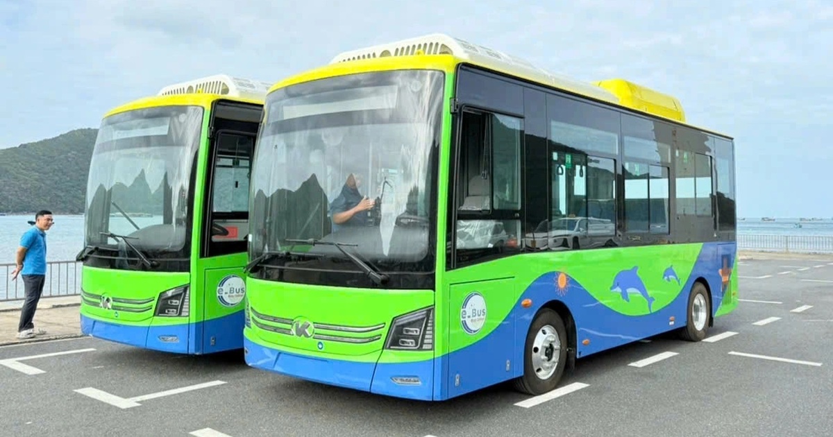 Tuyến xe buýt đầu tiên tại Côn Đảo có giá vé cao nhất 40.000 đồng/lượt