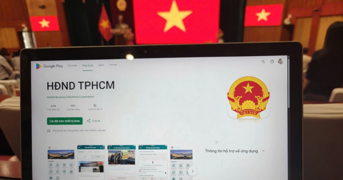 Hoạt động của HĐND TPHCM đổi mới toàn diện với một ứng dụng